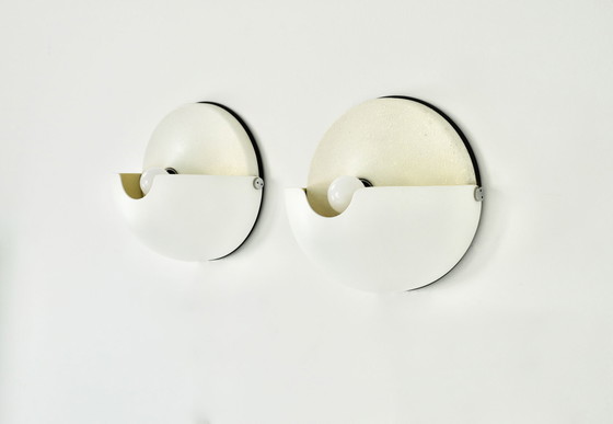 Image 1 of 2x Mezzanotte Wall Lamps by Harvey guzzini