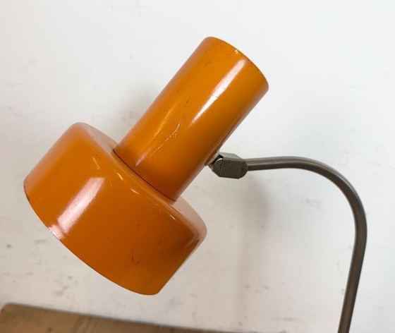 Image 1 of Vintage Orange Table Lamp , 1970s