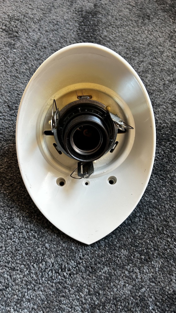 Image 1 of Bo-Niko lampe Bakélite vintage globe ovale.