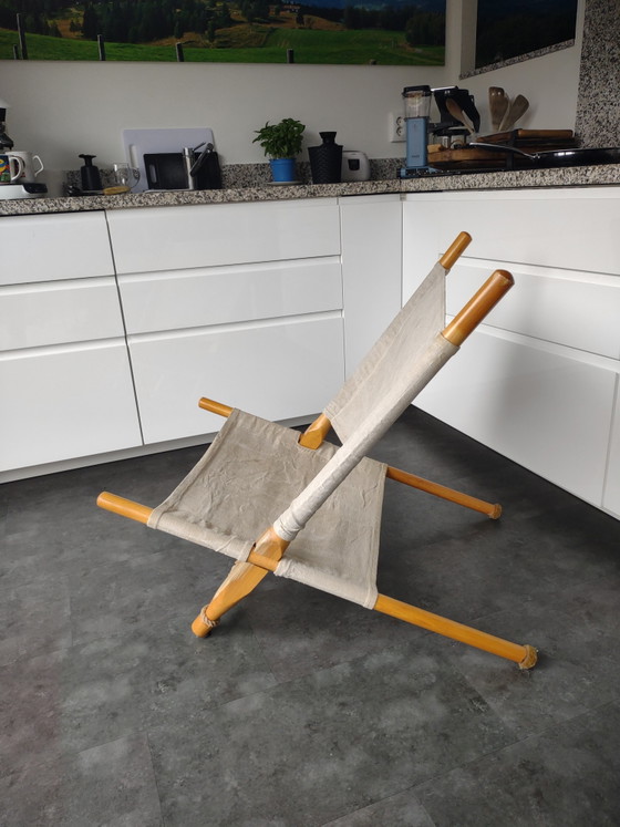 Saw Chair par Ole Gjerlov Knutsen – Chaises & fauteuils, Textile, Wood (photo 6 of 6)