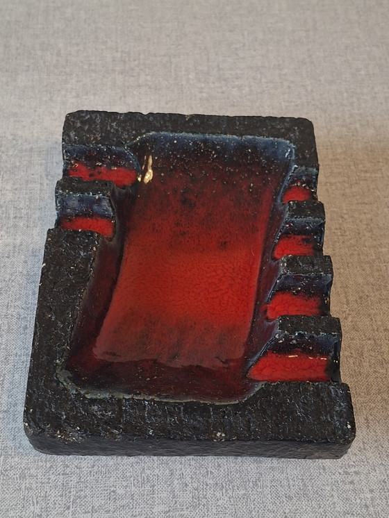 Image 1 of Fat Lava ashtray Vintage Brutalist
