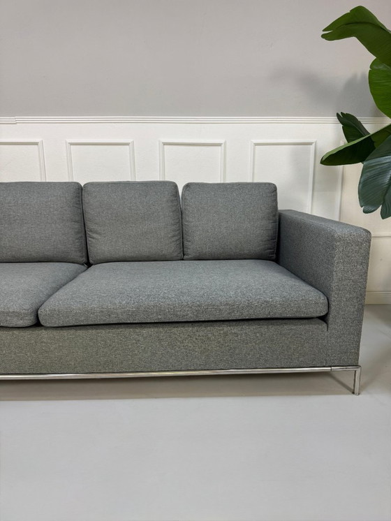 Image 1 of 2x B&amp;B Italia George Designer Brand Sofa Grey Classic