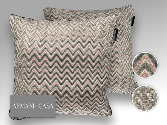 Image 1 of Armani Casa - Set of 2 new pillows made of Armani Casa velvet