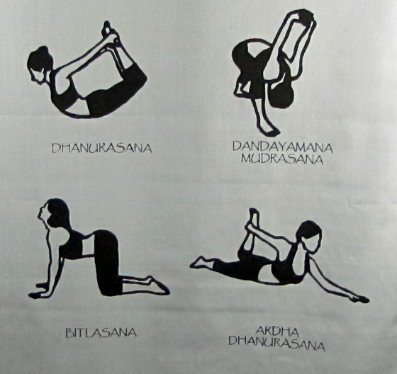 Image 1 of Unieke Yoga Wanddecoratie of Meditatiebanner