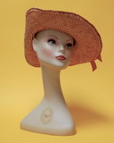 Tête de mannequin vintage, Christian Dior, France des années 1970