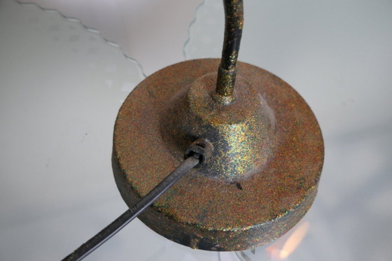 Vintage Design Glitterlamp Pola Design A Veen – Tafellampen, Metal (photo 10 of 13)