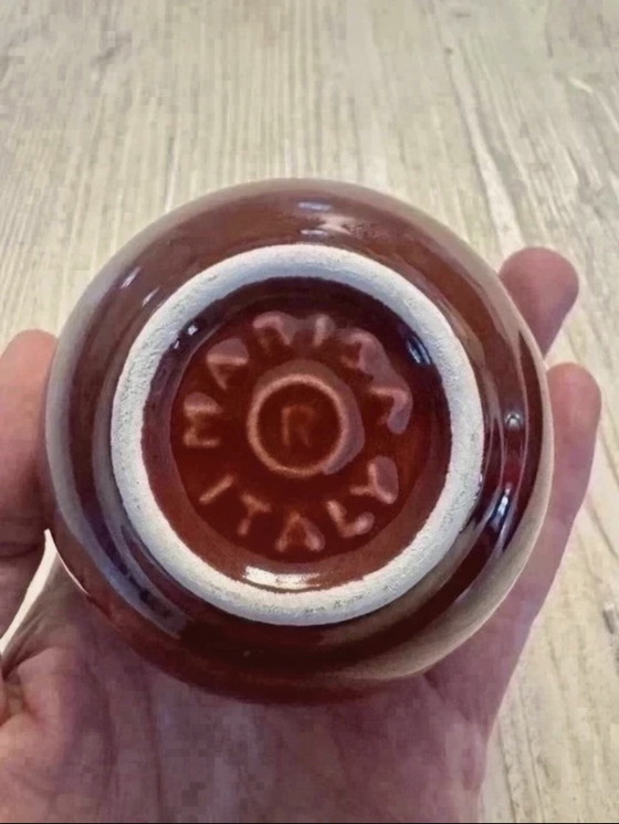 Vintage Marisa Italy Ceramic Space Age Pen Holder – Table accessories (photo 2 of 5)