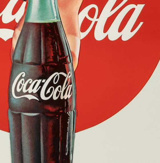 Image 1 of Affiche emblématique Pop Art de Mel Ramos - Lola Cola - format A0 (84.1 x 118.9 cm)