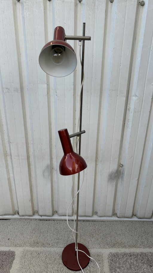 Vintage vloerlamp uit het ruimtetijdperk