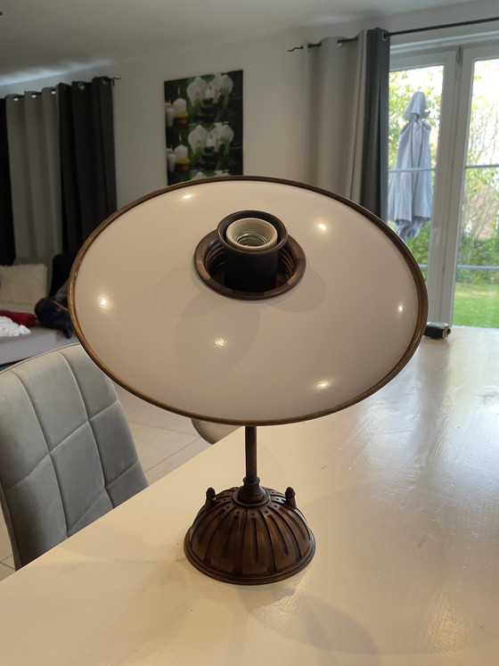 Messing wand-/plafondlamp, Aldo Bernardi (nieuw) (zonder voetstuk). – Wandlampen, Brass (photo 10 of 10)