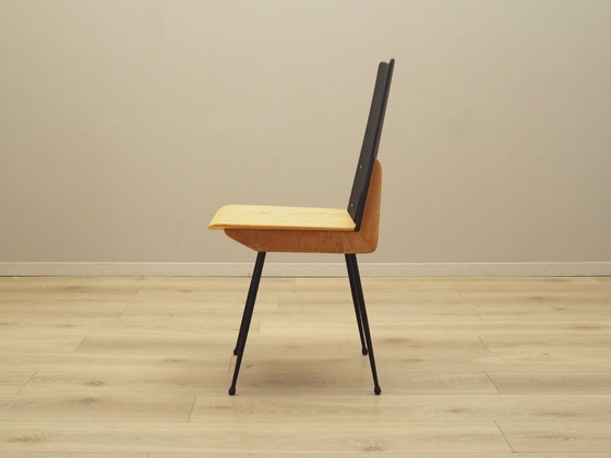 Image 1 of Set van zes stoelen, Italiaans ontwerp, jaren 1950, ontwerper: Carlo Ratti, fabrikant: Legni Curva