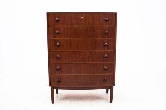 Image 1 of Teak chest of drawers, Danish design, 1960s