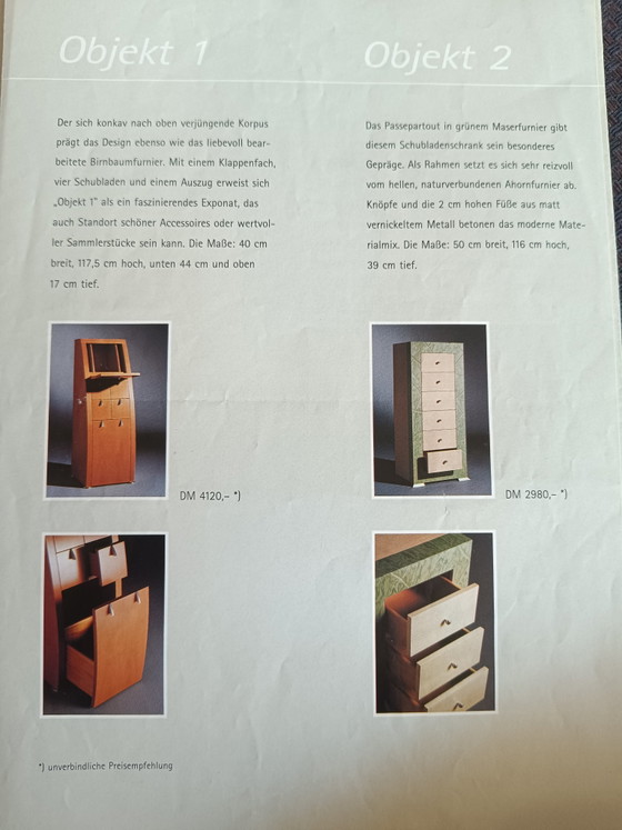 Image 1 of Secrétaire Hülsta, édition spéciale, tirage limité à 95 exemplaires, pièce rare et de collection, Hülsta
