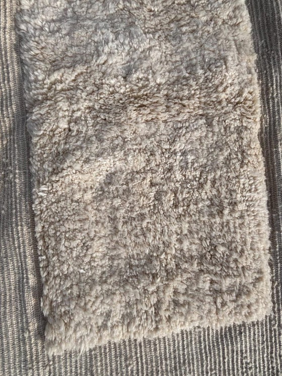 Image 1 of Beni ourain rug, 300X200CM , Berber carpet, Genuine Wool rug, Handmade rug, Beni ourain style, Area rug,