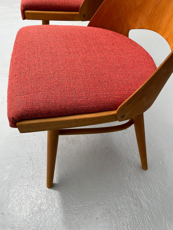 Image 1 of Pair of TON Model 514 Dining Chairs – Radomír Hofman, 1960s