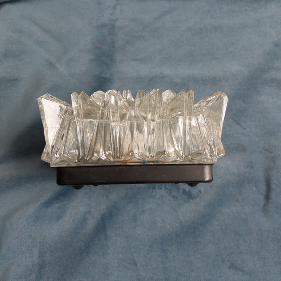 Image 1 of Glashutte Limburg lampada da soffitto vintage, plafoniera