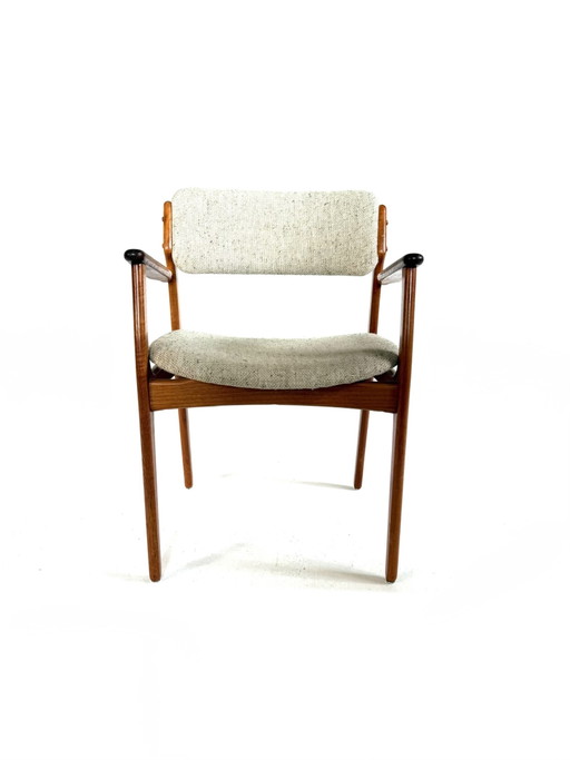 Vintage eetkamerstoel mode No. 50, Erik Buch ‘70