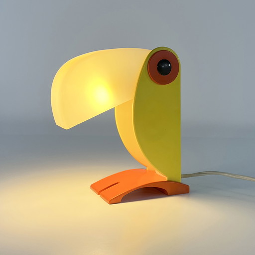 Toucan Table Lamp By Old Timer Ferrari, 1960S