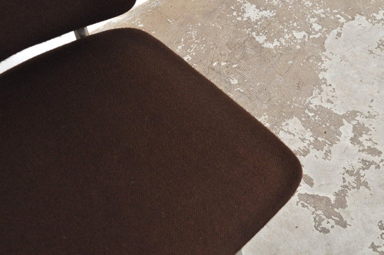 Image 1 of Vintage buisframe stoelen met bakelieten armleuningen, set van 4