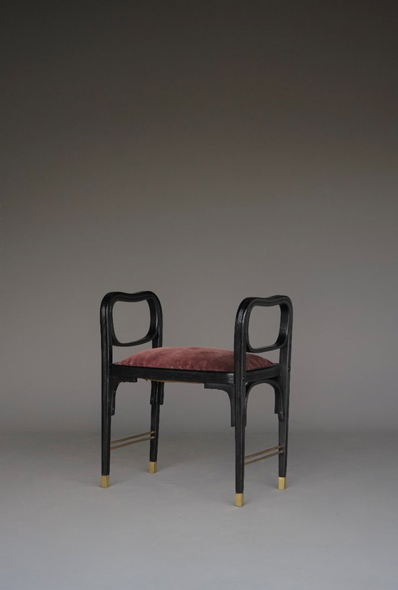 Image 1 of Bugholzhocker Modell 412 zugeschrieben Otto Wagner für J.& J.Kohn, 1902