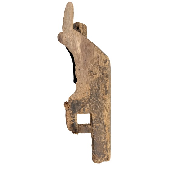 Antica maschera di cavallo Bamana del Mali – maschera in legno zoomorfa – Sculture, Wood (photo 4 of 7)
