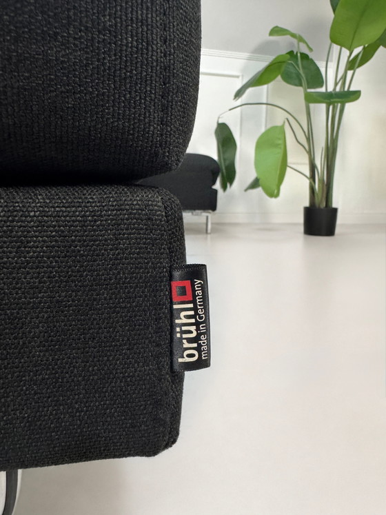 Image 1 of Brühl Fourtwo Canapé Stoff Schlafsofa Four Two Schwarz