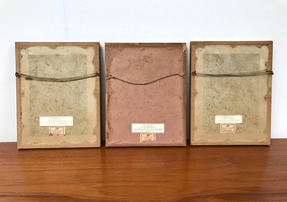 Image 1 of Charmante vintage Engelse prints uit de jaren 60 van Hidalgo / Boots