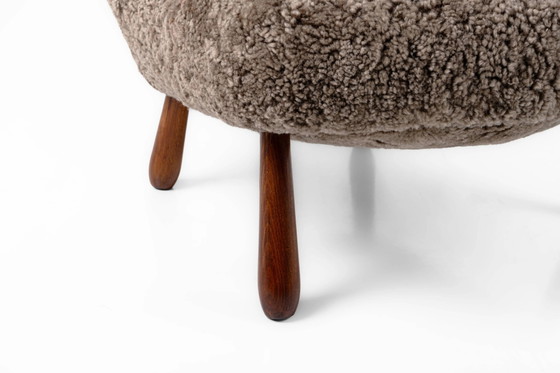 Zeldzaam paar Clam stoelen van Arnold Madsen voor Madsen & Schubell, Denemarken 1944 – Fauteuils (photo 7 of 11)