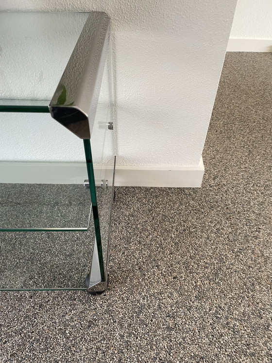 Image 1 of Table d'appoint en verre Gallotti & Radice