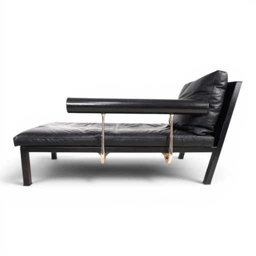 B&B Italia Baisity leren chaise longue/ligbed van Antonio Citterio, 1980