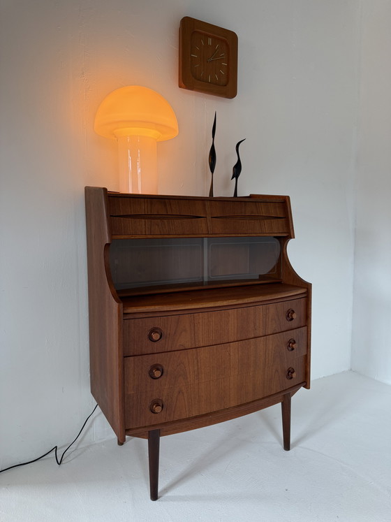 Image 1 of Lampe champignon XL vintage « Lido », Peill & Putzler '70