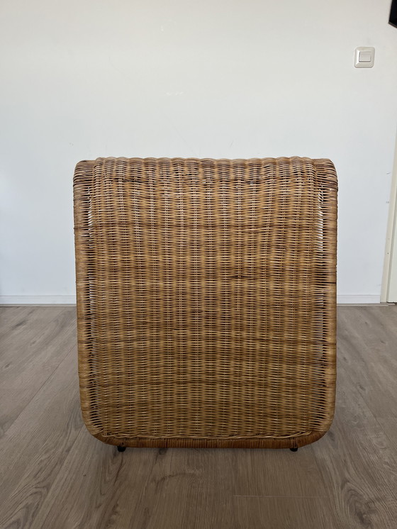 Image 1 of Ikea Hestra model rattan lounge chair, 1982. Inspired by Tito Agnoli Design