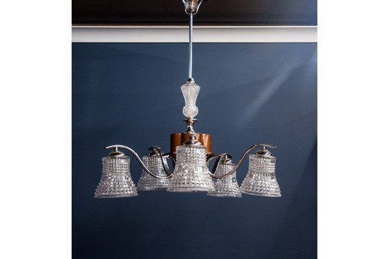 Image 1 of Lámpara colgante, Polonia, mediados del siglo XX.