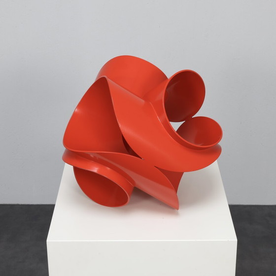 Image 1 of Sculptuur “Axis Rood” Rob Zweerman, 2016