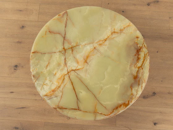 Image 1 of Tavolino da caffè in marmo onice Ø 100 cm