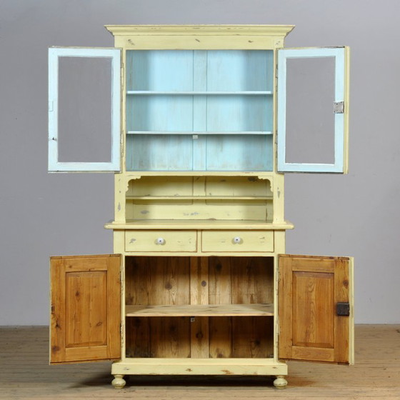 Image 1 of Grenen dressoir, circa 1900