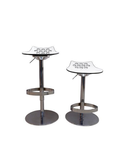 2er Set Calligaris Barhocker