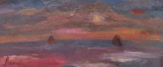 Image 1 of Evening at sea