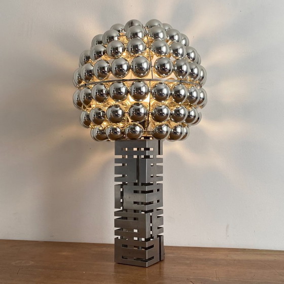 Image 1 of Kinetic Lamp Building. Curtis Jere. 1970. Space Age.