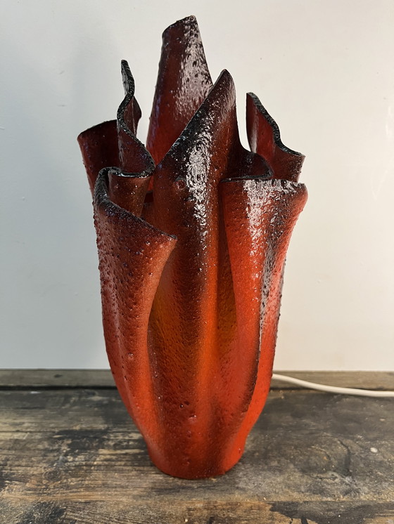 Image 1 of Vintage mid century Georgia Jacob style lamp 