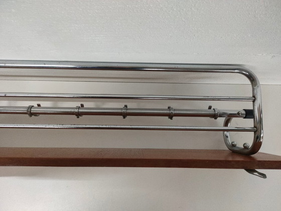 Image 1 of Mid centrury (60íes) Scandinavian style chrome design coat rack wall coat rack