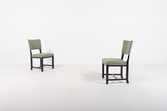 Image 1 of Set of 4 chairs from Otto Schulz, 1940’s Sweden
