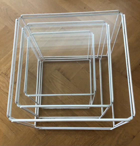 Image 1 of Max Sauze side tables, two sets