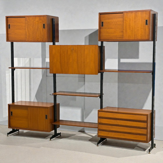 Image 1 of Vintage Modular Wall Unit Wall Cabinet