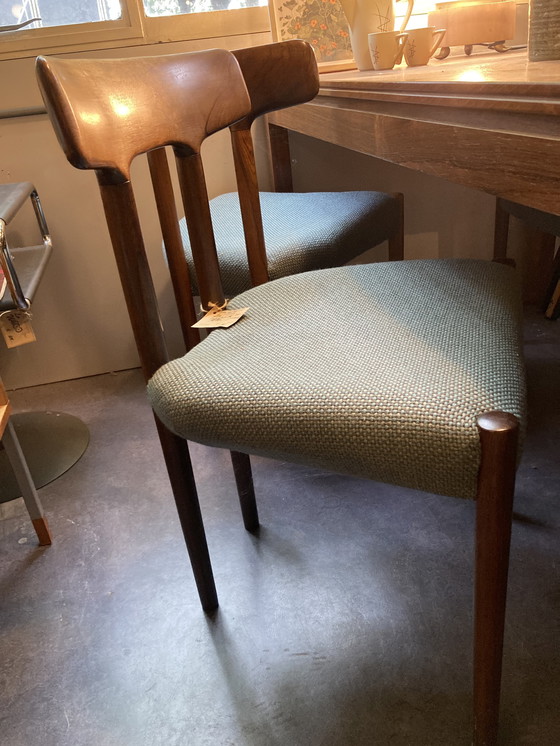 Image 1 of 4 sedie da pranzo vintage uniche di Fristho