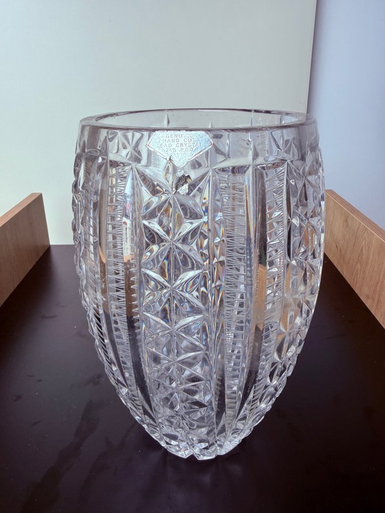 A Vintage Waterford American Patchwork Vase – Crystal, Glass (photo 3 of 6)