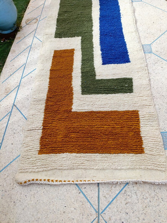 Traditioneel Marokkaans loperkleed 75/300 cm – Alberto Bazzani, Vloerkleden en tapijten, Wool (photo 4 of 6)