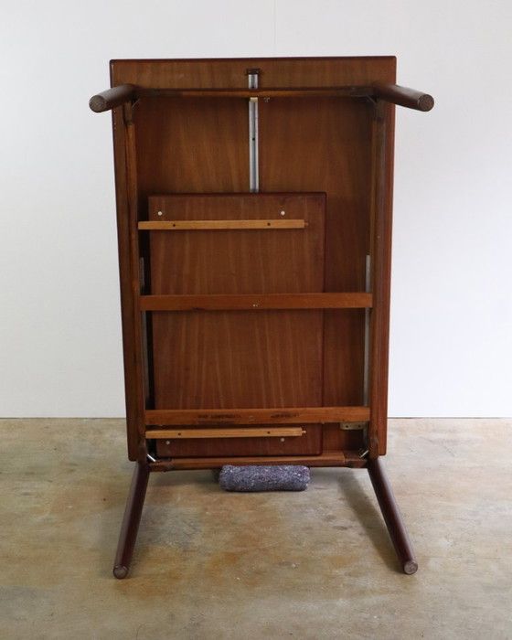 Image 1 of Table de salle à manger extensible Mid Century en bois de rose