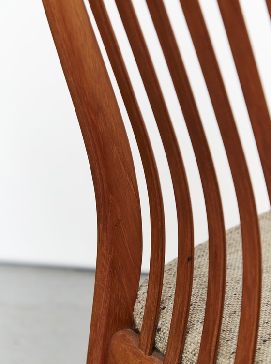 Image 1 of Mid Century Esszimmerstühle von Schou Andersen, Sechser-Set