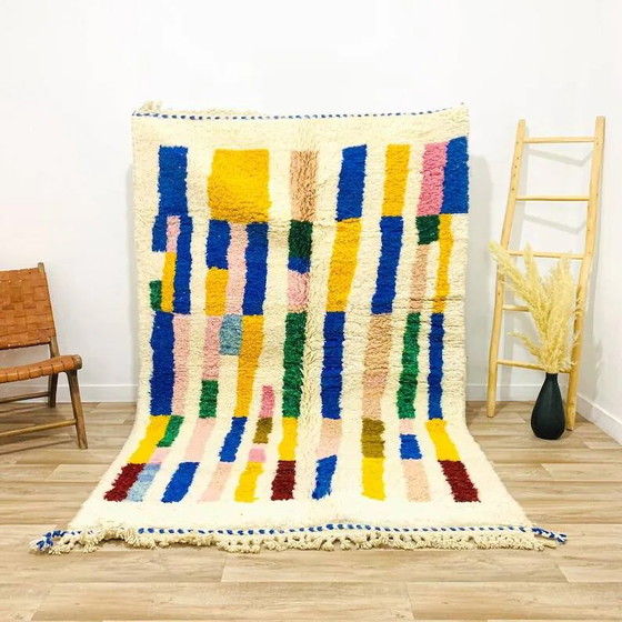 Handcrafted Moroccan rug decorated 200cm x 300cm – Rugs & carpets, Wool (photo 9 of 9)